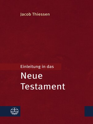 cover image of Einleitung in das Neue Testament
